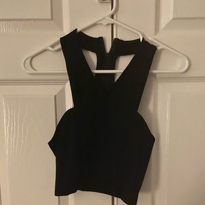 Black Crop Top